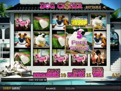 free spins can be retriggered during free spins feature