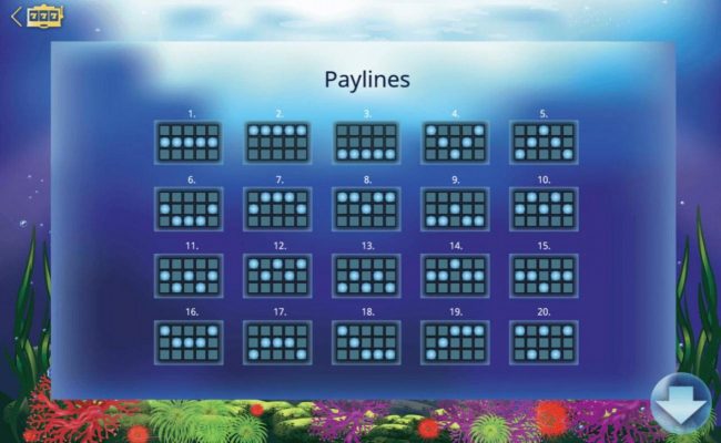 Paylines 1-20