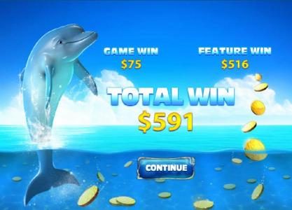 free games feature payout a $591 big win