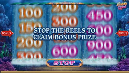 stop the reels to claim bonus prize