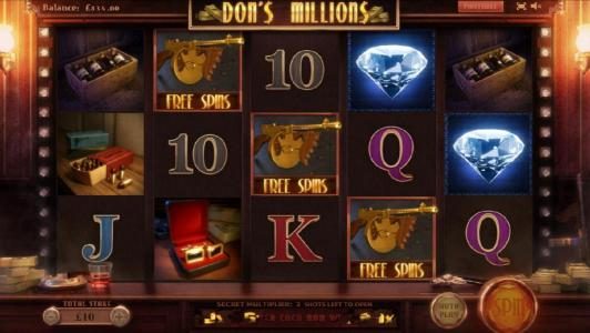 free spins feature triggered