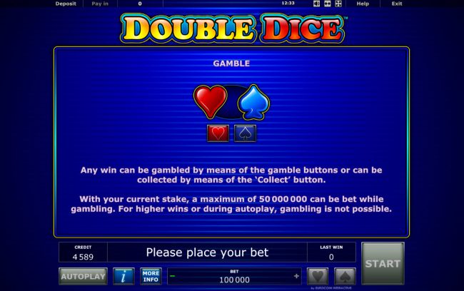 Gamble Feature Rules