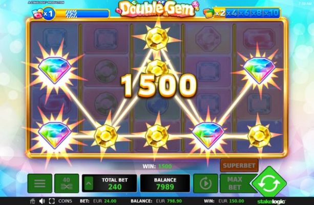 Multiple winning paylines triggers a big win