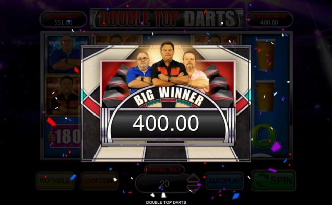 A 400 big win