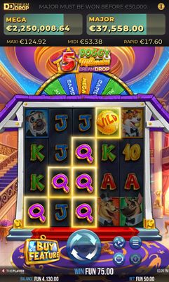 A four of a kind win