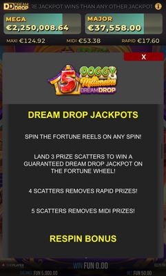 Dream Drop Bonus