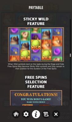 Sticky Wild Feature