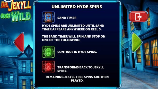 Unlimited Hyde Spins Rules
