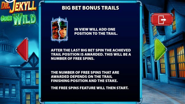 Big Bet Bonus Trails Rules