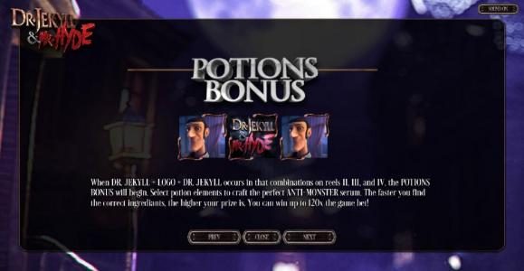 Potions  Bonus Feature Rules