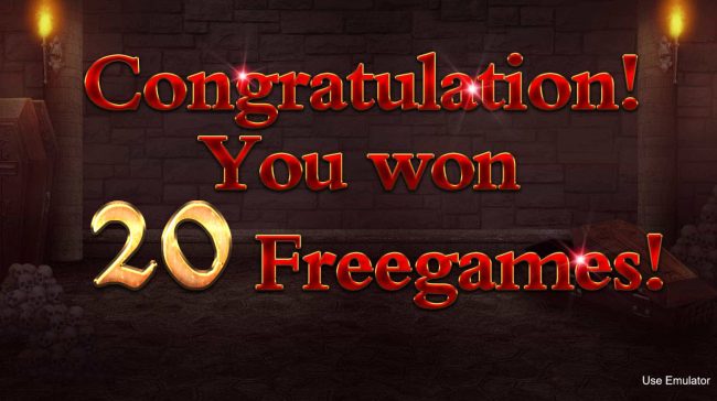 20 Free Games Awarded
