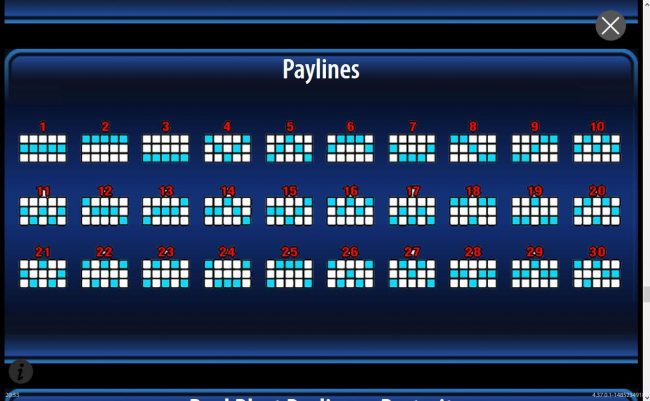 Payline Diagrams 1-30