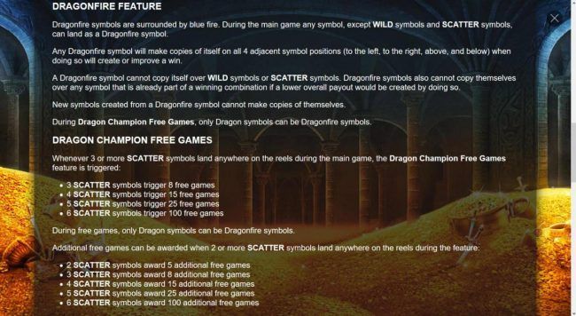 Dragonfire Feature Rules