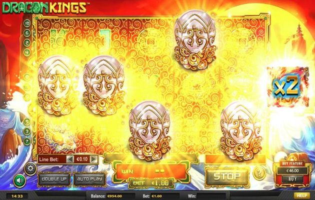 Scatter win triggers the free spins feature