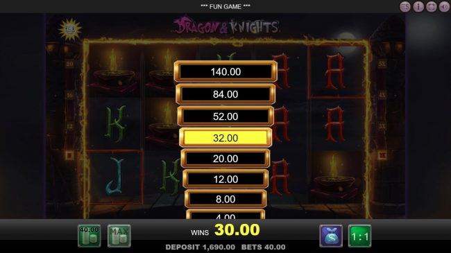 Ladder Gamble Feature Game Board