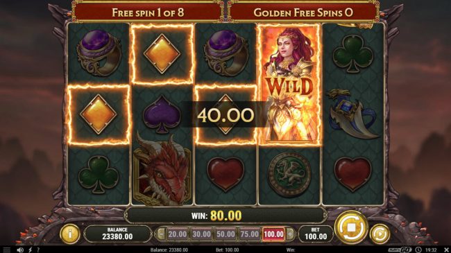 Free Spins Game Board