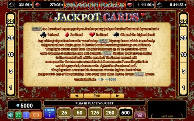 Jackpot Rules