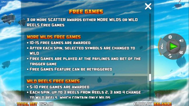 Free Games Bonus Rules