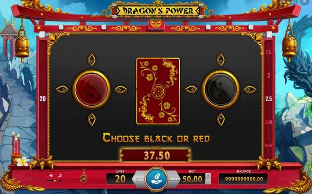 Red or Black Gamble feature