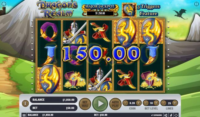 Scatter win triggers the free spins feature