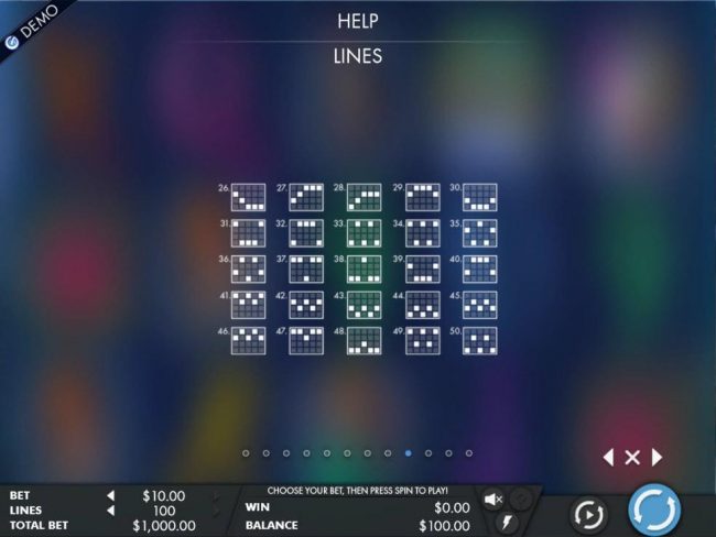 Payline Diagrams 26-50