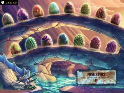 Dragon Pick Feature game board