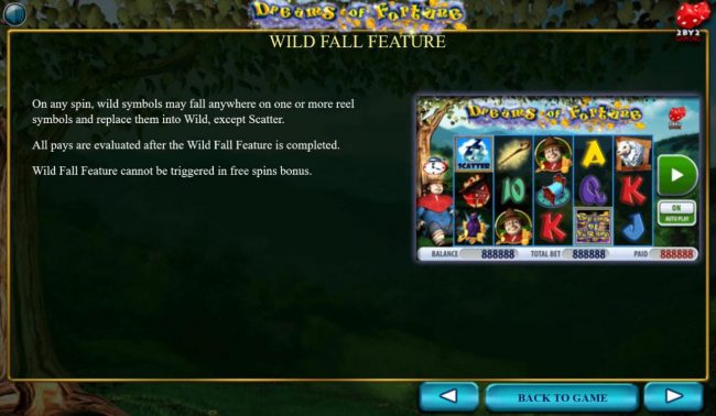 Wild Fall Feature Rules