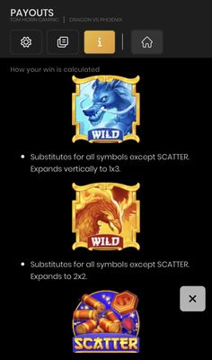 Wild and Scatter Rules