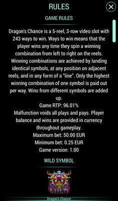 General Game Rules