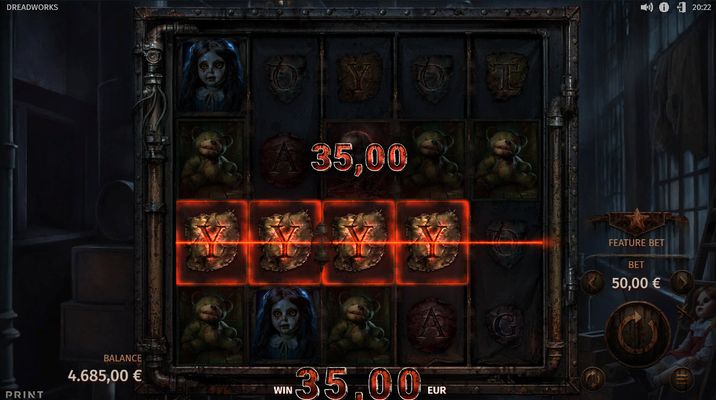 A four of a kind win