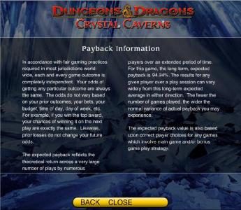 Payback Information