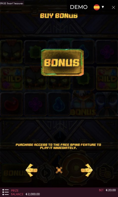 Dwarf Treasures :: Buy Bonus
