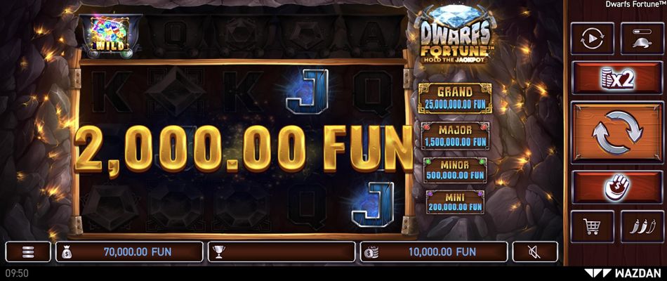 Five of a kind win