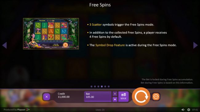 Free Spins Rules