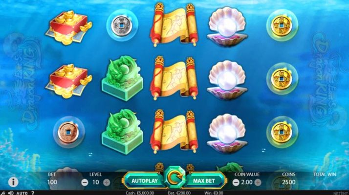 Play slots at Bet At Casino: Bet At Casino featuring the Video Slots East Sea Dragon King with a maximum payout of $20,000