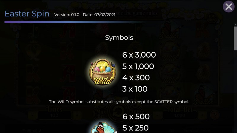 Wild Symbol Rules