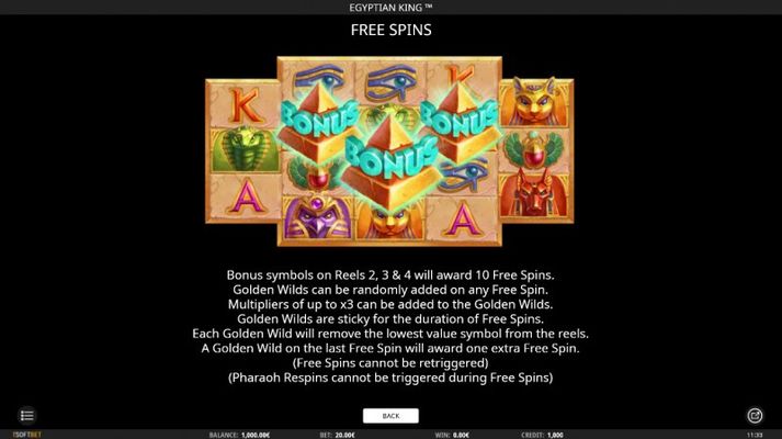 Free Spins Rules