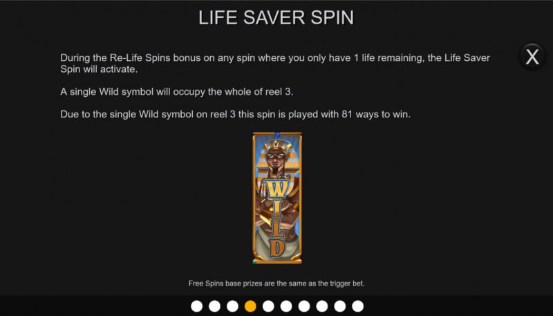Egyptian Pays :: Life Saver Spin