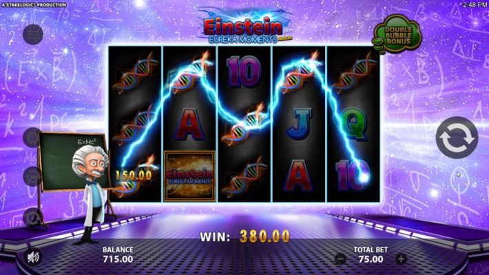 Stacked symbols leads to multiple winning paylines