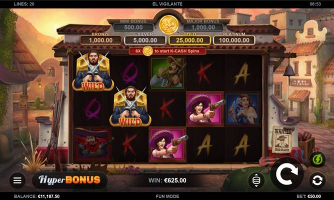 A four of a kind win