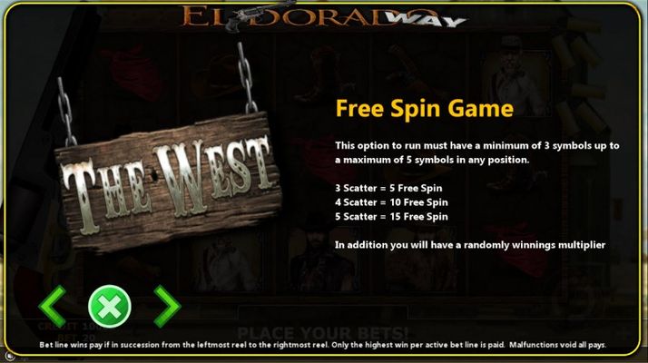 Free Spins Rules