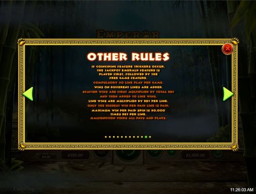 General Game Rules