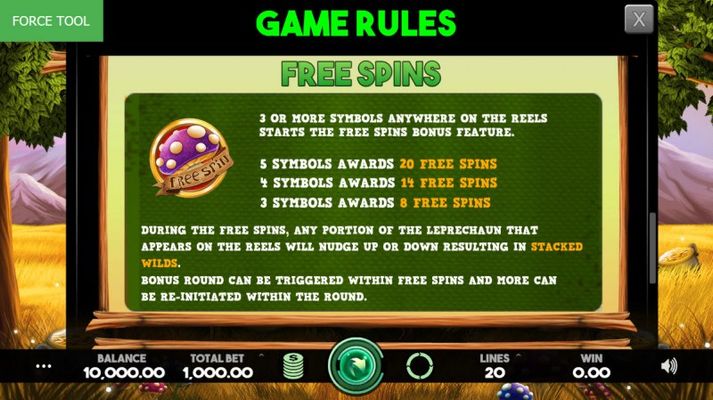 Free Spins Rules