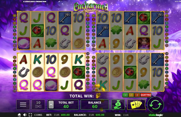 You can play 1 to 4 games at the same time