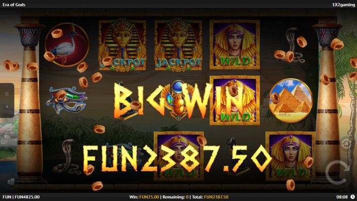 Total free spins payout