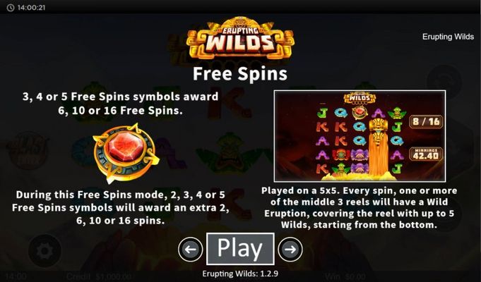 Free Spin Feature Rules