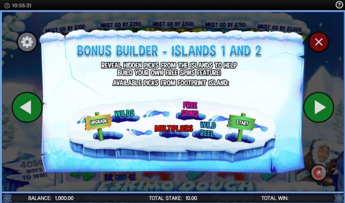 Bonus Builder - Islands 1 and 2