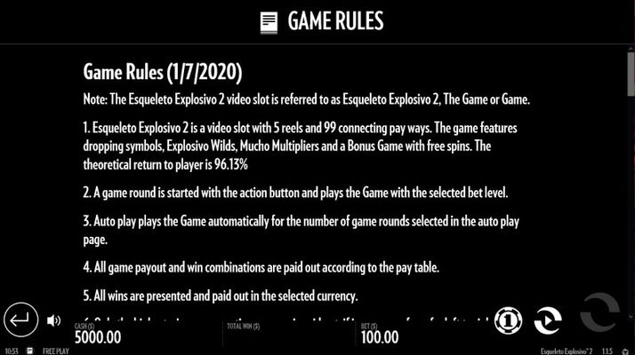 General Game Rules