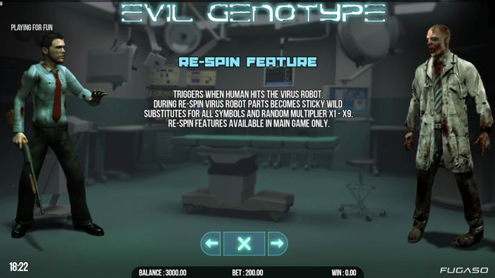 Evil Genotype :: Re-Spin Feature