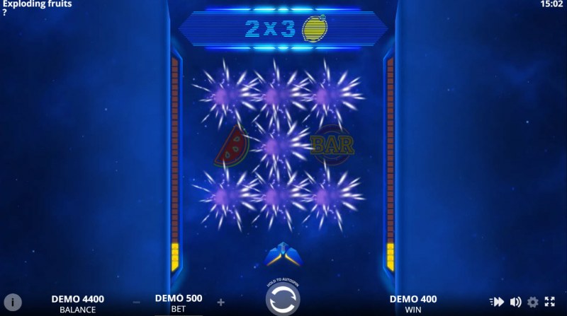 Winning symbols are removed from the reels and new symbols drop in place